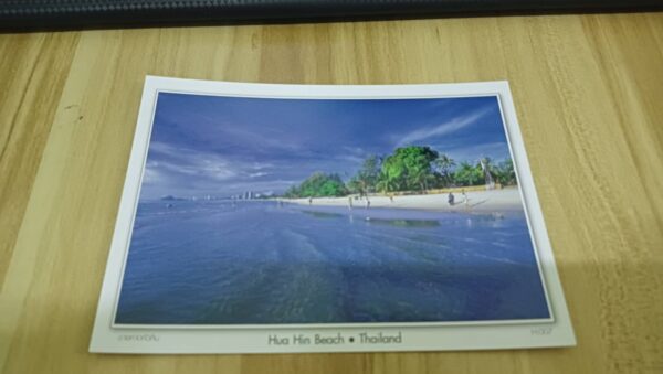 โปสการ์ดรูปชายหาดหัวหิน